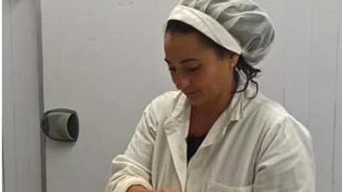 Angela Saba, presidentessa del presidio per il pecorino a latte crudo di Maremma