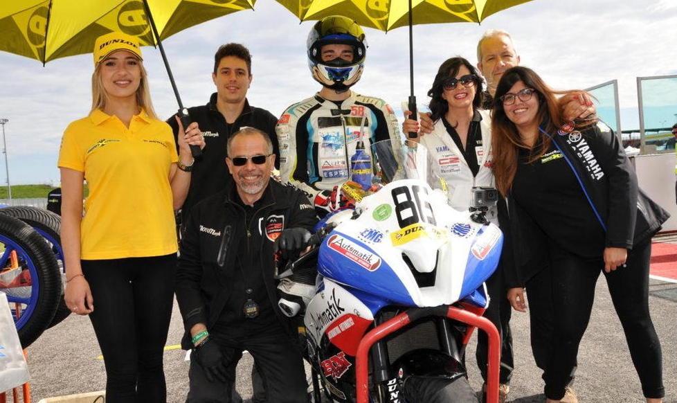 Weekend sfortunato per Giovanni Menduni 