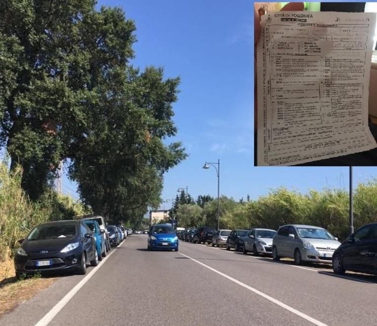 Decine di turisti multati sulla strada per la spiaggia: esplode la protesta