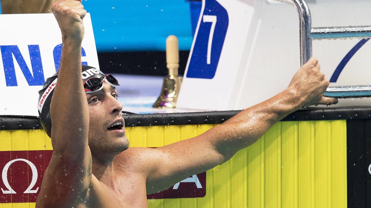 Detti campione del mondo negli 800 stile libero - Le Foto