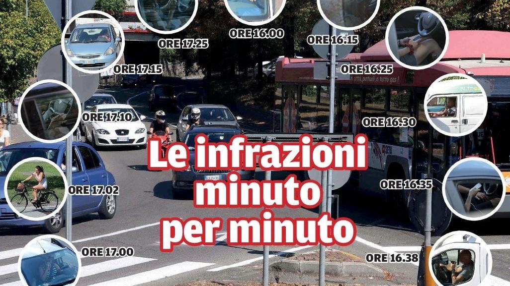 Cellulare alla guida, vizio tutto reggiano