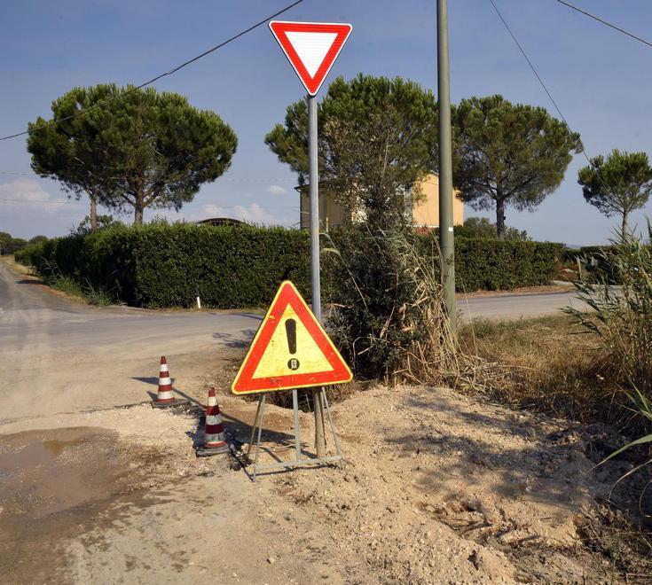 Chiocciolaia resta a secco L’acqua torna e poi va via 