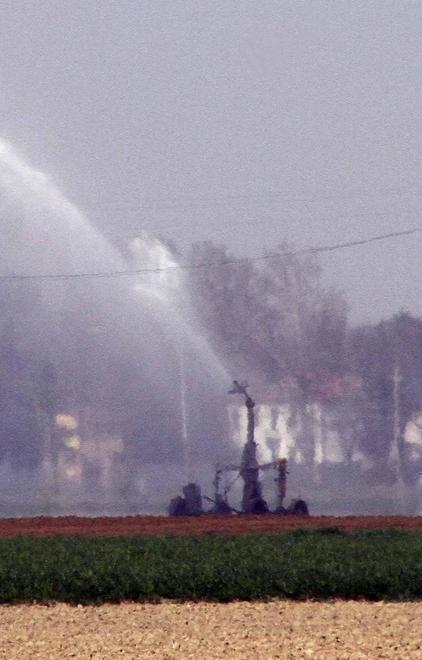 Dal Secchia acqua solo a stalle e vigneti 
