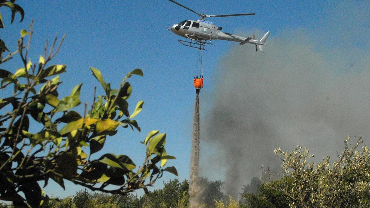 San Vero Milis, l’incendio distrugge campo di marijuana