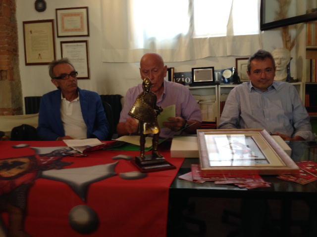 Da sinistra Michele Aiello, Alessandro Cesarotti e Federico Eligi