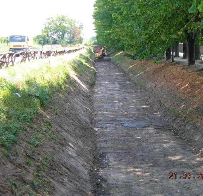 Lavori su rii e fossi nel territorio di Vicopisano 