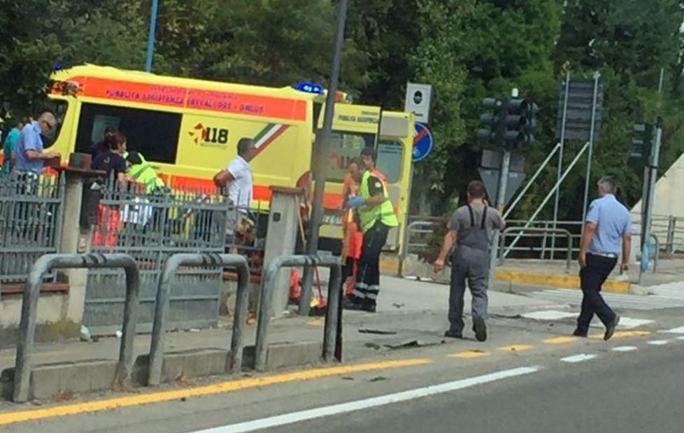 Fa un incidente con l’ambulanza 