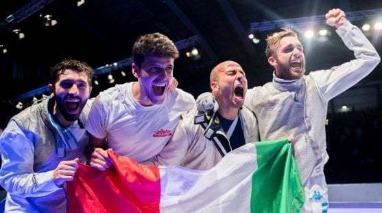 Ai mondiali di scherma trionfo italiano nel fioretto a squadre
