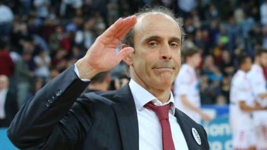 Riccardo Paolini in una foto pubblicata sul sito del basket Ferentino