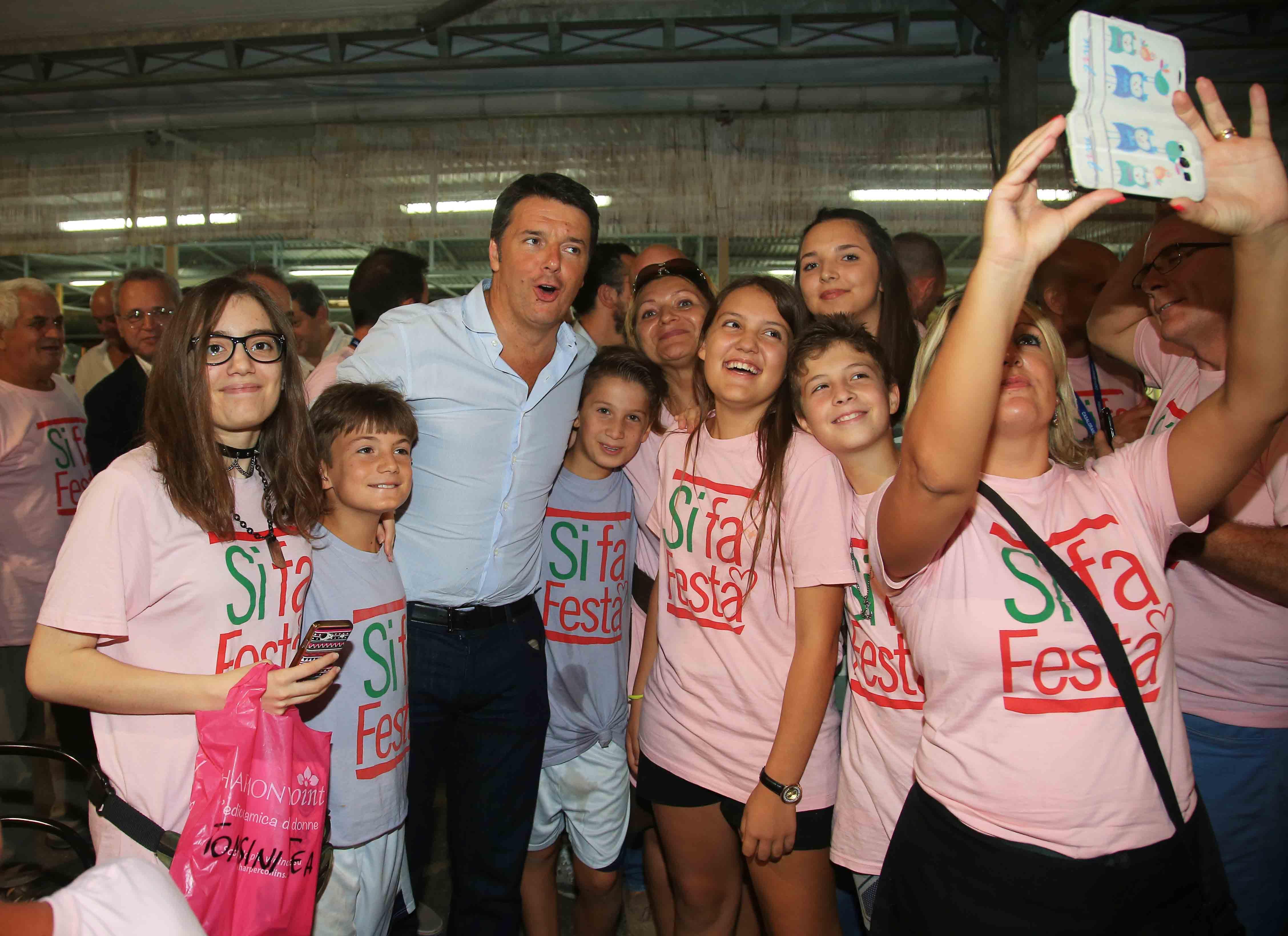 Villalunga si prepara ad accogliere Renzi