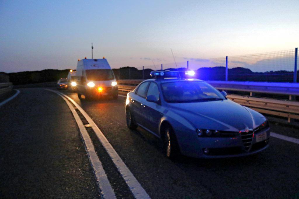 I soccorsi per un incidente sull'autostrada (foto d'archivio)