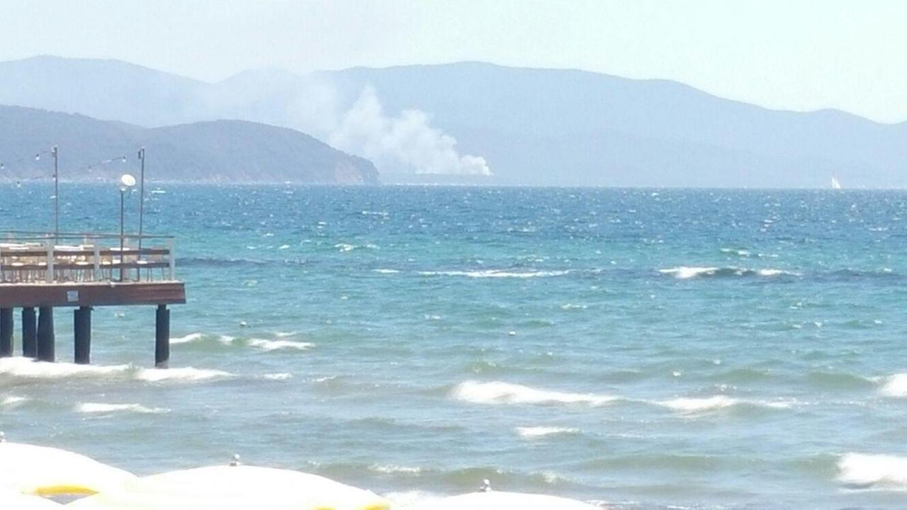 L'incendio a Casetta Civinini
