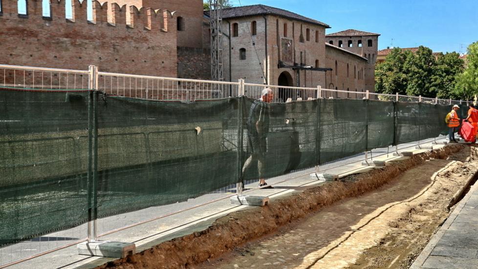 Dal passato spunta l’antica strada che porta al castello di Formigine 