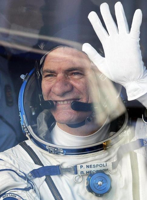 Il viaggio di Nespoli nello spazio è cominciato da Livorno 