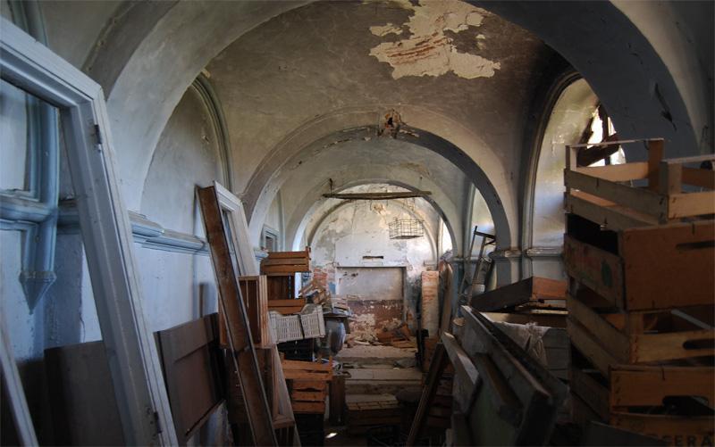 L'interno di Villa Eleonora