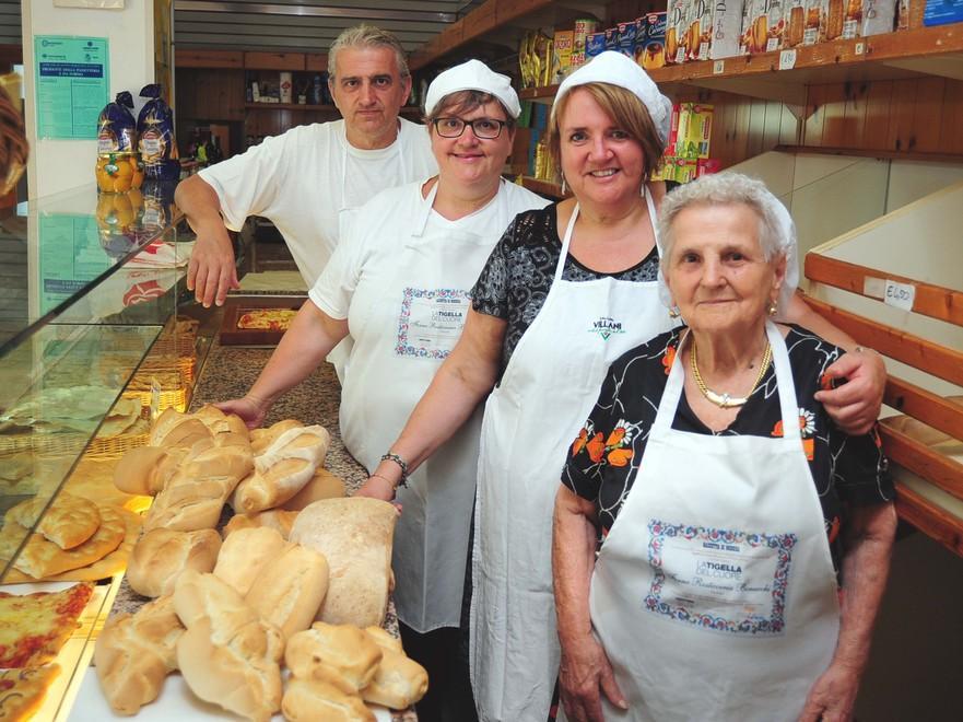 Mulino di Savignano, Forno Bonucchi:Tre fratelli sfornano pane e dolci 