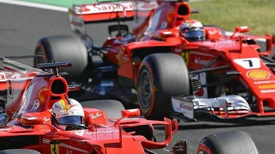Vettel-Raikkonen da sogno L’Ungheria si tinge di rosso