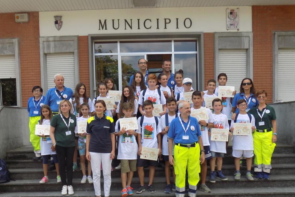 Protezione Civile venti studenti operatori in erba 