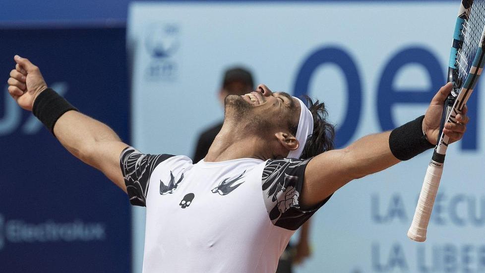 Il ritorno di Fognini, suo il torneo di Gstaad