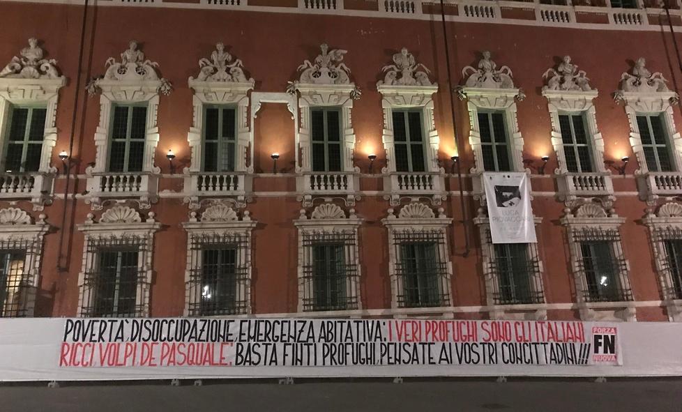 Forza Nuova: «Prima aiutiamo gli italiani»