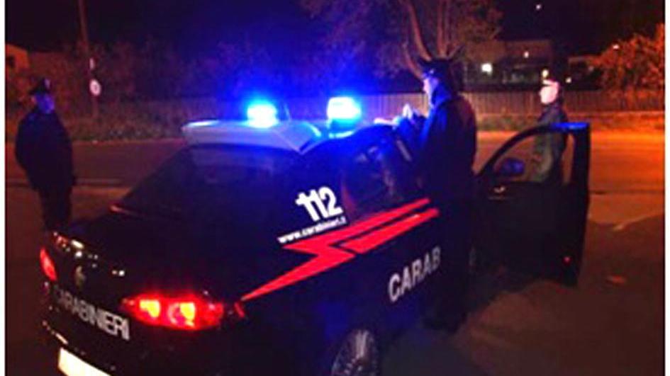 Un'auto dei carabinieri