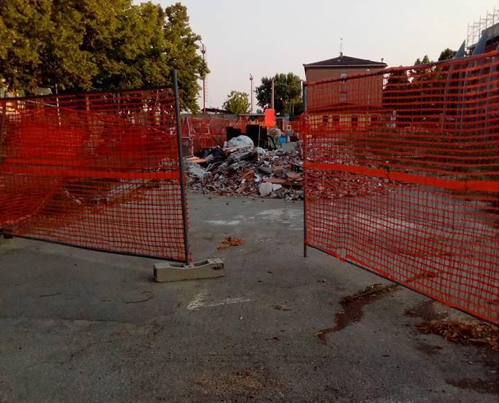 Rio Saliceto, il cantiere è sospeso: a rischio il futuro del centro sociale