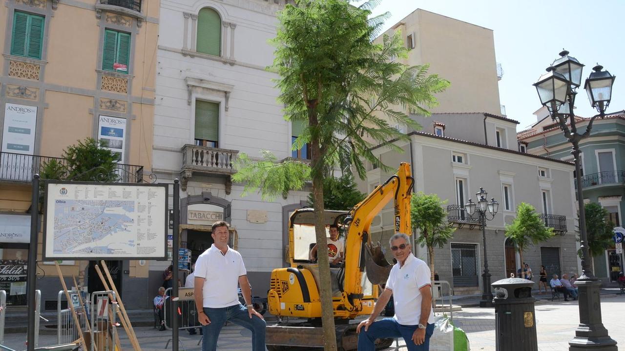 Il centro profumerà di glicine