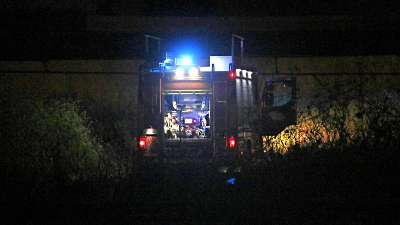 Le operazioni in viale Boccaccio prima dell'aggressione (Marzi/Pentafoto)