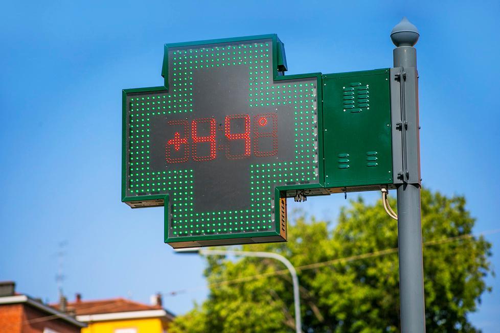 Caldo horror a Modena, termometri sui 40° Oggi previste le punte massime 