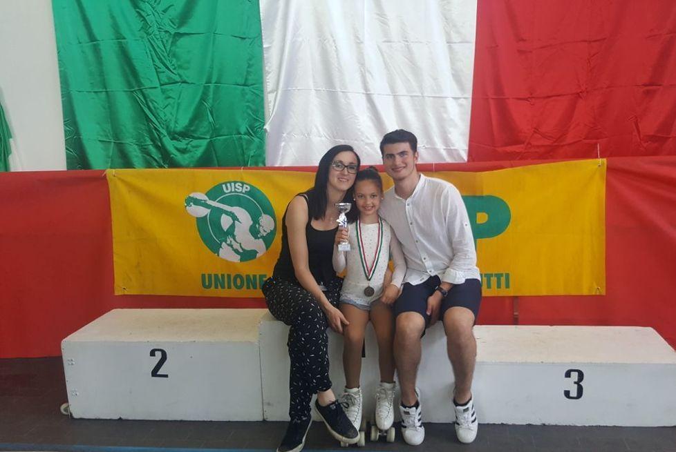 Bronzo per la piccola pattinatrice Poccianti
