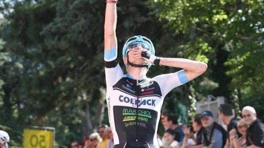 Il santacrocese Umberto Orsini tra i prof con la Bardiani-CSF