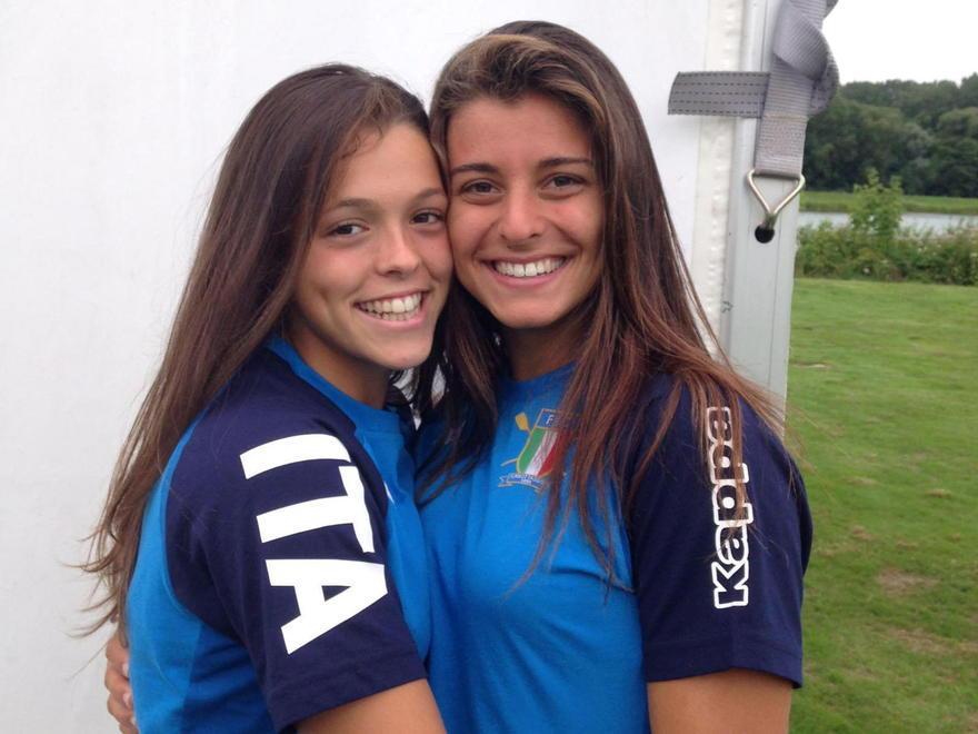 Clara Massaria e Chiara Di Pede in Belgio con la Nazionale Juniores
