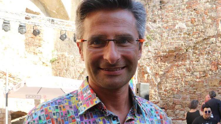 Krzysztof Charamsa a Livorno (foto Repetti - Pentafoto)
