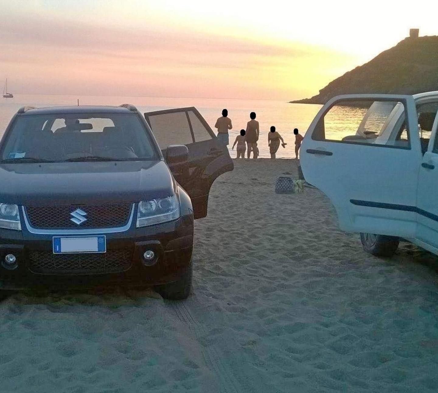 Con il Suv in spiaggia multati due sassaresi 