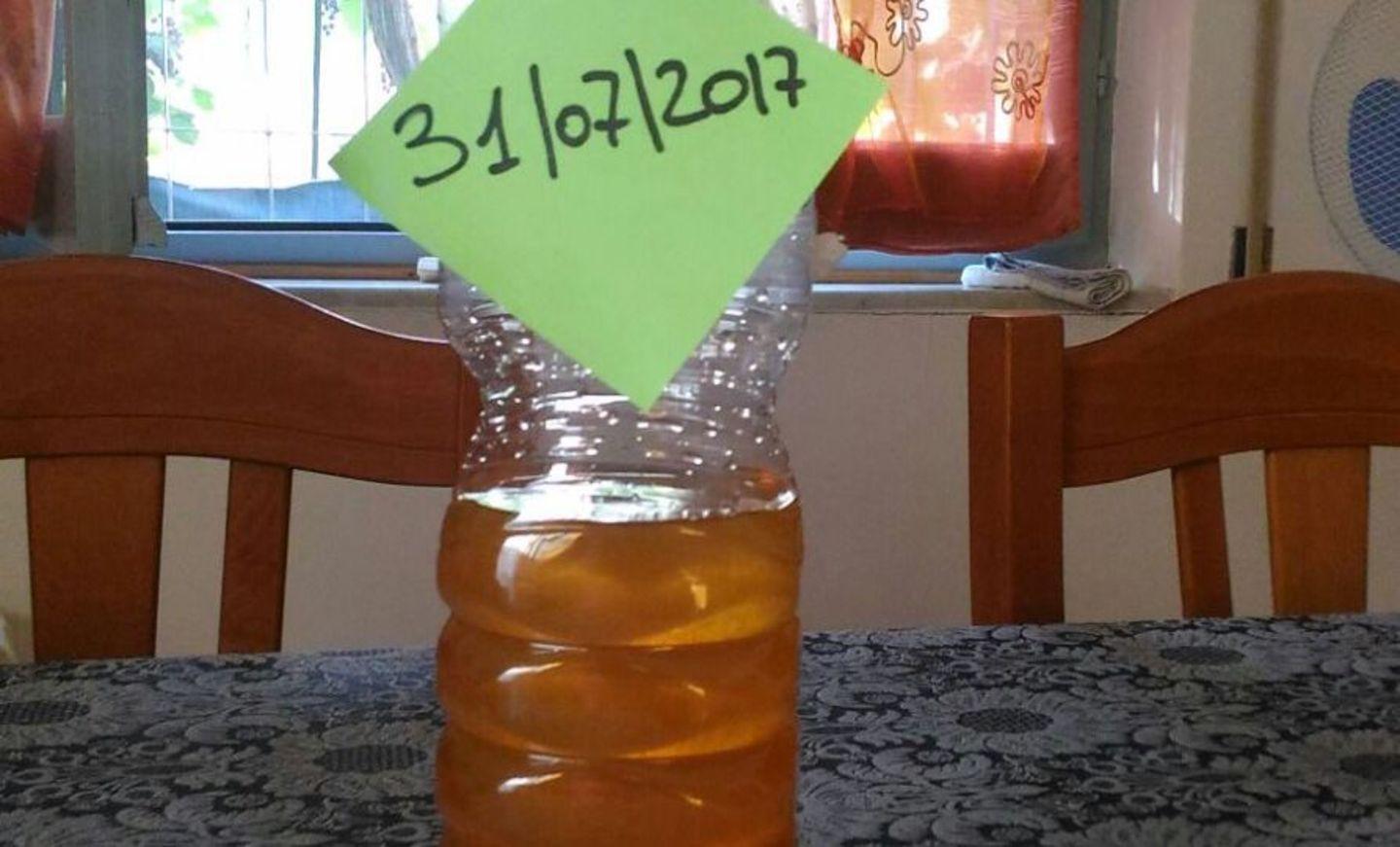 L’acqua della rete ancora giallognola