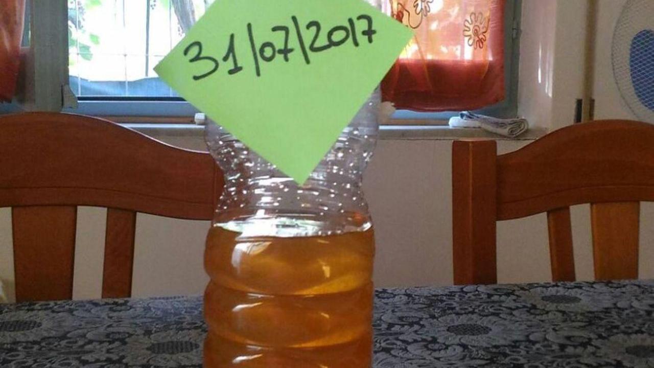 L’acqua della rete ancora giallognola