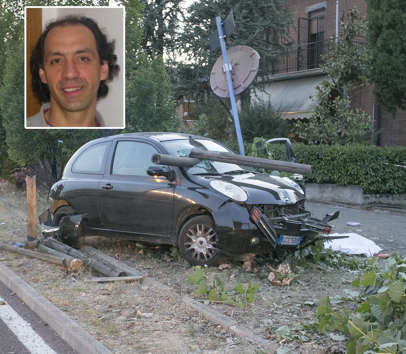 Schianto a Sassuolo, muore in auto contro una recinzione