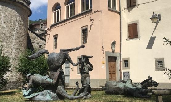 A Fiumalbo "Parole sui Muri" tra Raku-Haiku e Arteumanze 