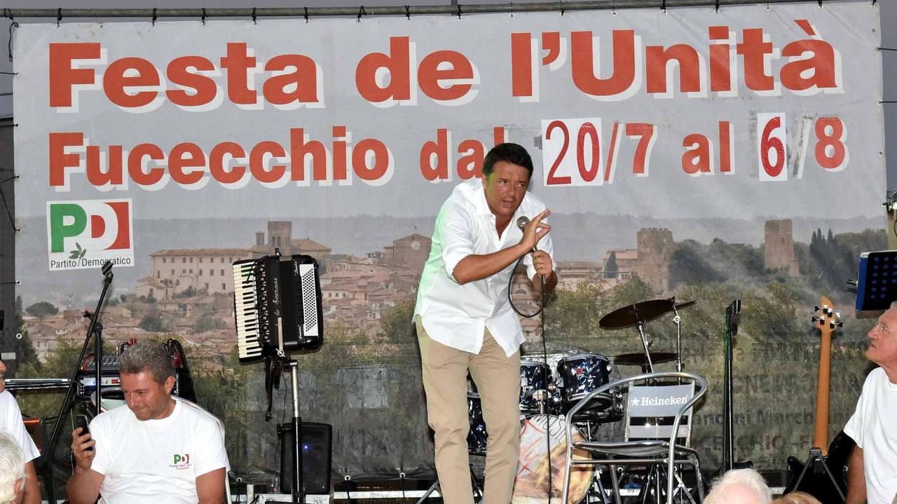 Matteo Renzi a Fucecchio