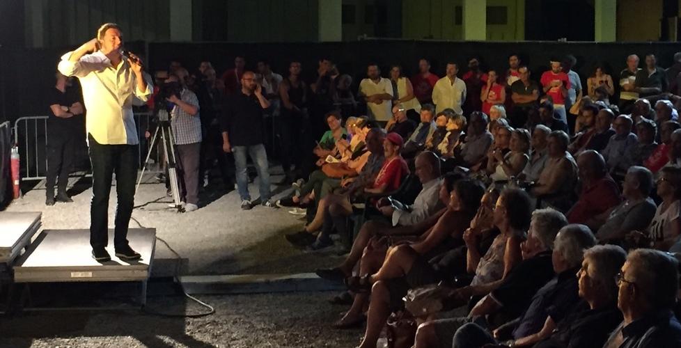 Renzi torna a Villalunga: qui come a casa 