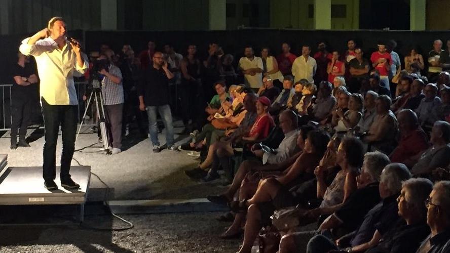 Renzi torna a Villalunga: qui come a casa