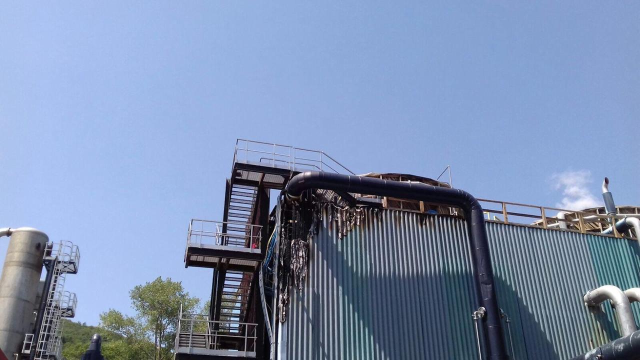 Principio di incendio a Bagnore