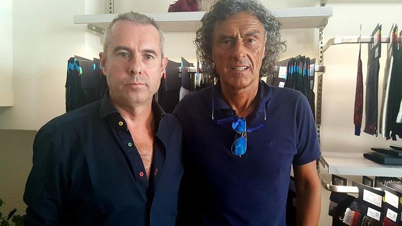Fabrizio Tesi e Sauro Guerri