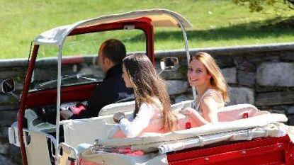 Un Ape Piaggio calessino per i turisti