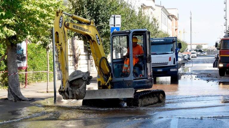 Tre giorni senz’acqua Il Fiora: «È per la siccità»