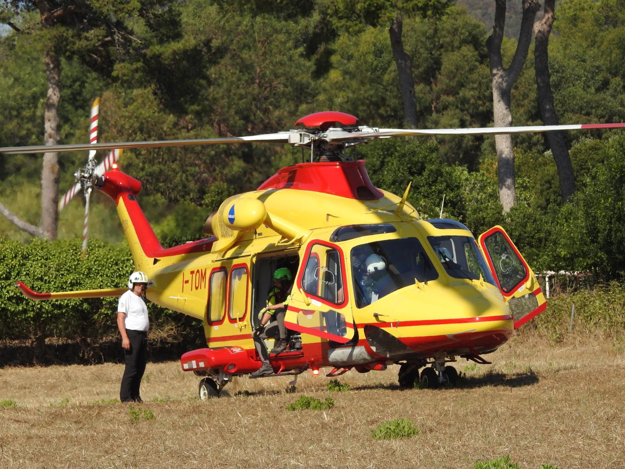 Pegaso atterrato in Feniglia (foto Enzo Russo)