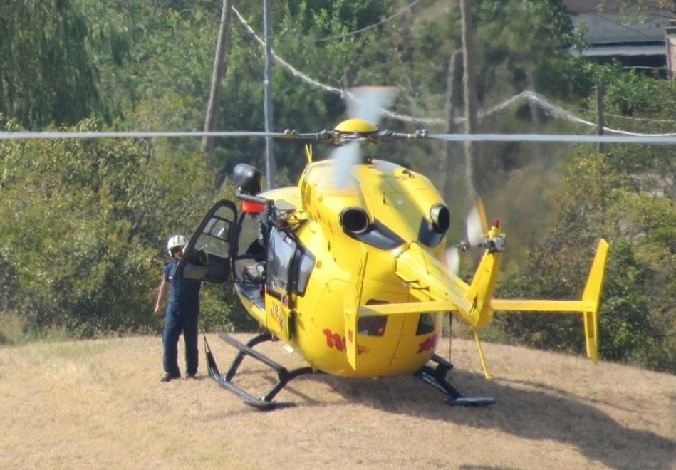 Formiginese cade in un dirupo: arriva l’elicottero