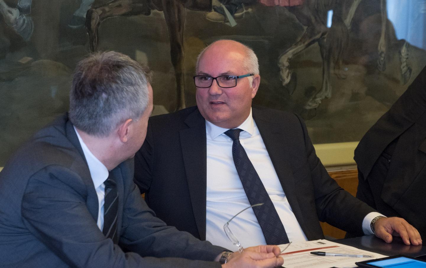 L'assessore Pier Luigi Caria