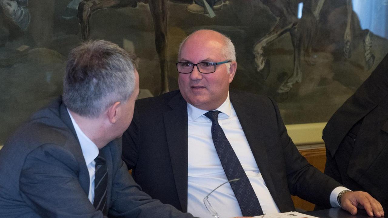 L'assessore Pier Luigi Caria