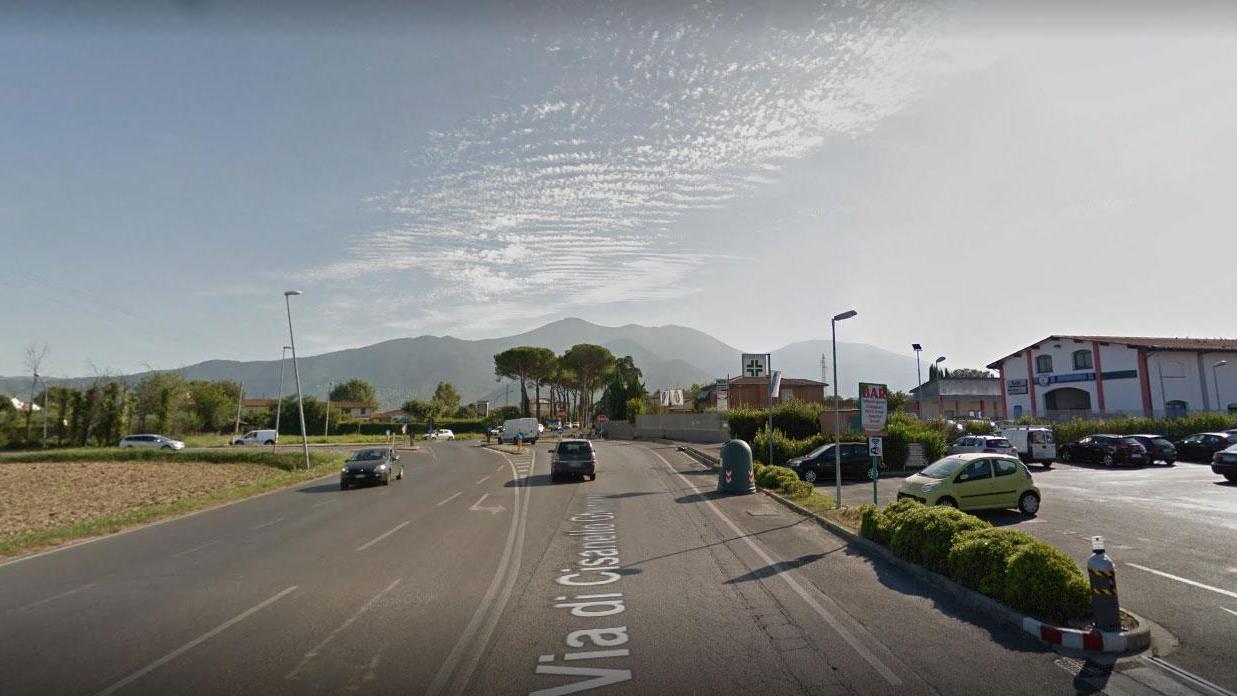 La rotatoria oggetto dell'ultima segnalazione (foto da Google)